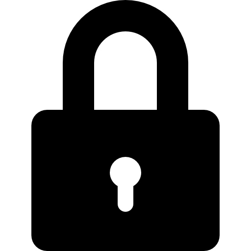 lock icon for pgp public key